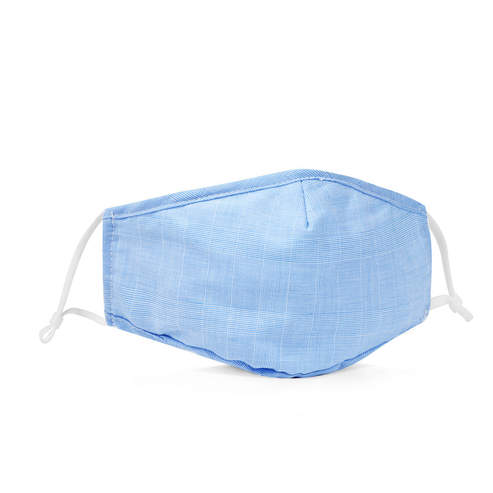 Fabric Face Mask Washable with Carbon Filter PM2.5 - Reusable Cloth Face Masks - Self Plaid